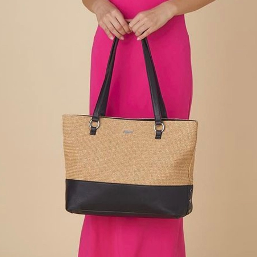 Hammitt Andersen tote in raffia